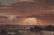 Frederic E.Church The Wreck oil on canvas